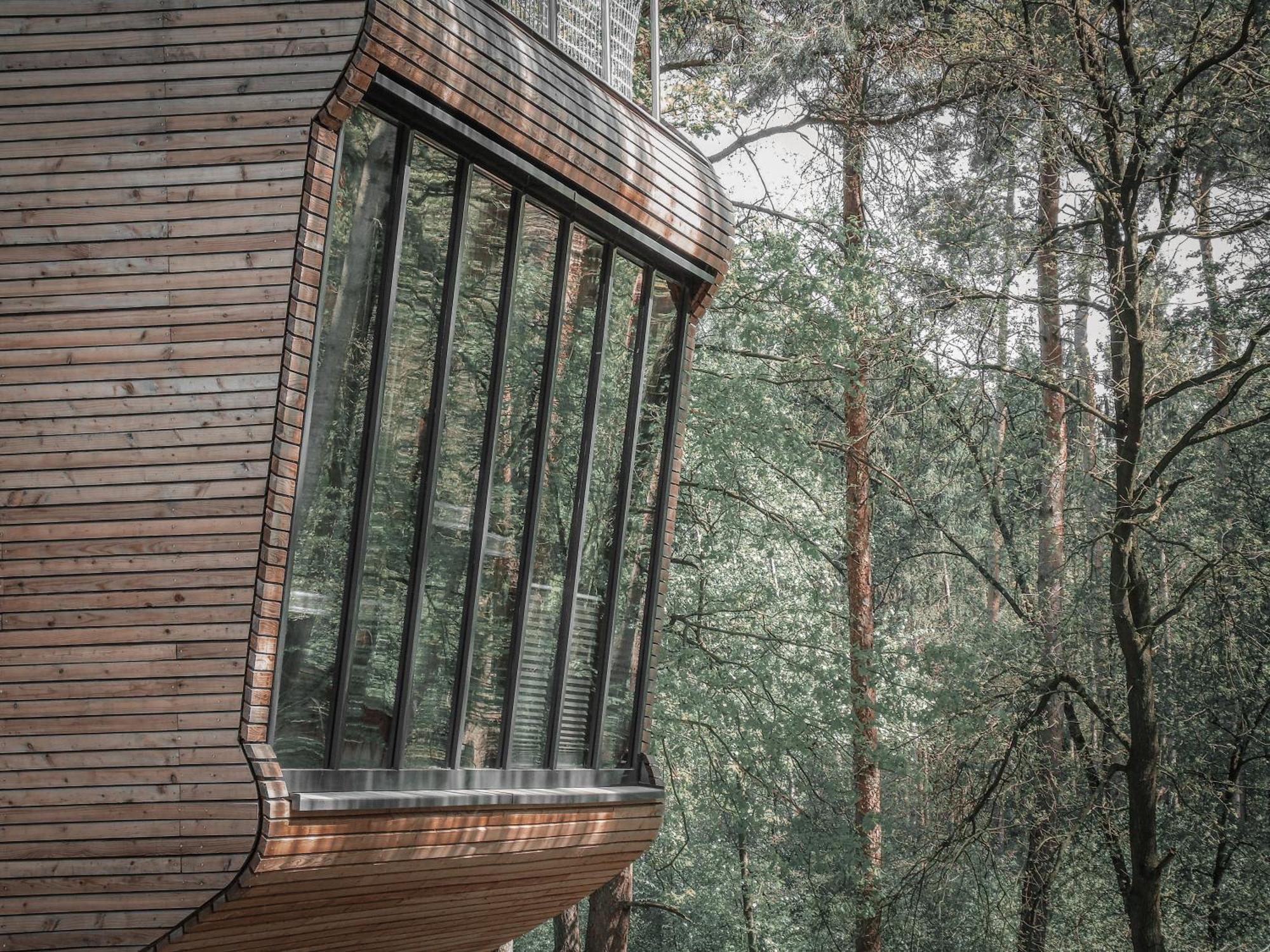 Tree Inn - Das Baumhaushotel Dörverden Eksteriør billede